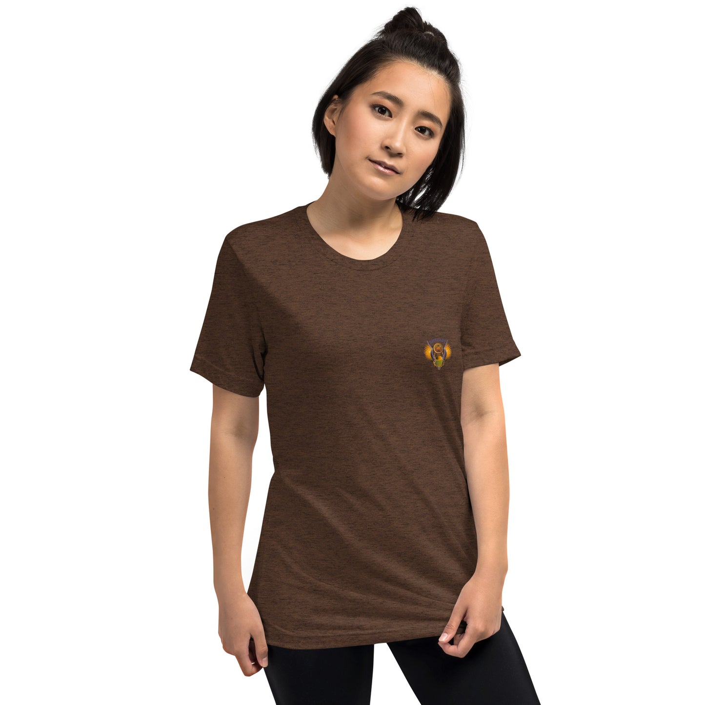T-shirt à manches courtes - Marron