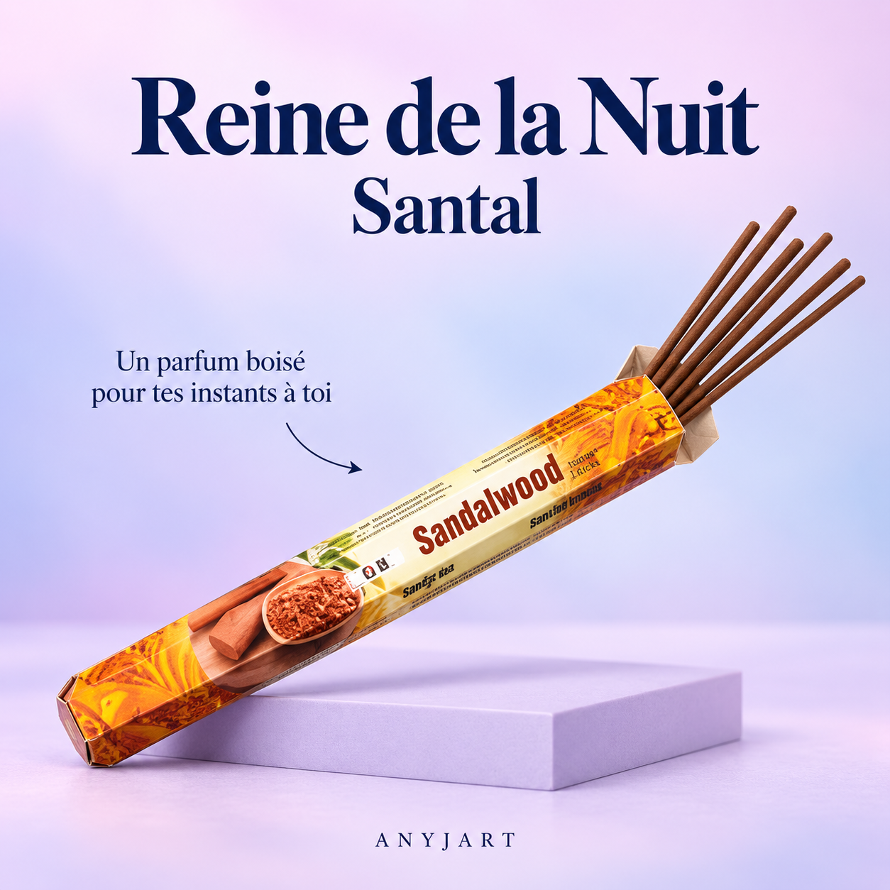 Bâtons d'encens égyptien (pack de 20)