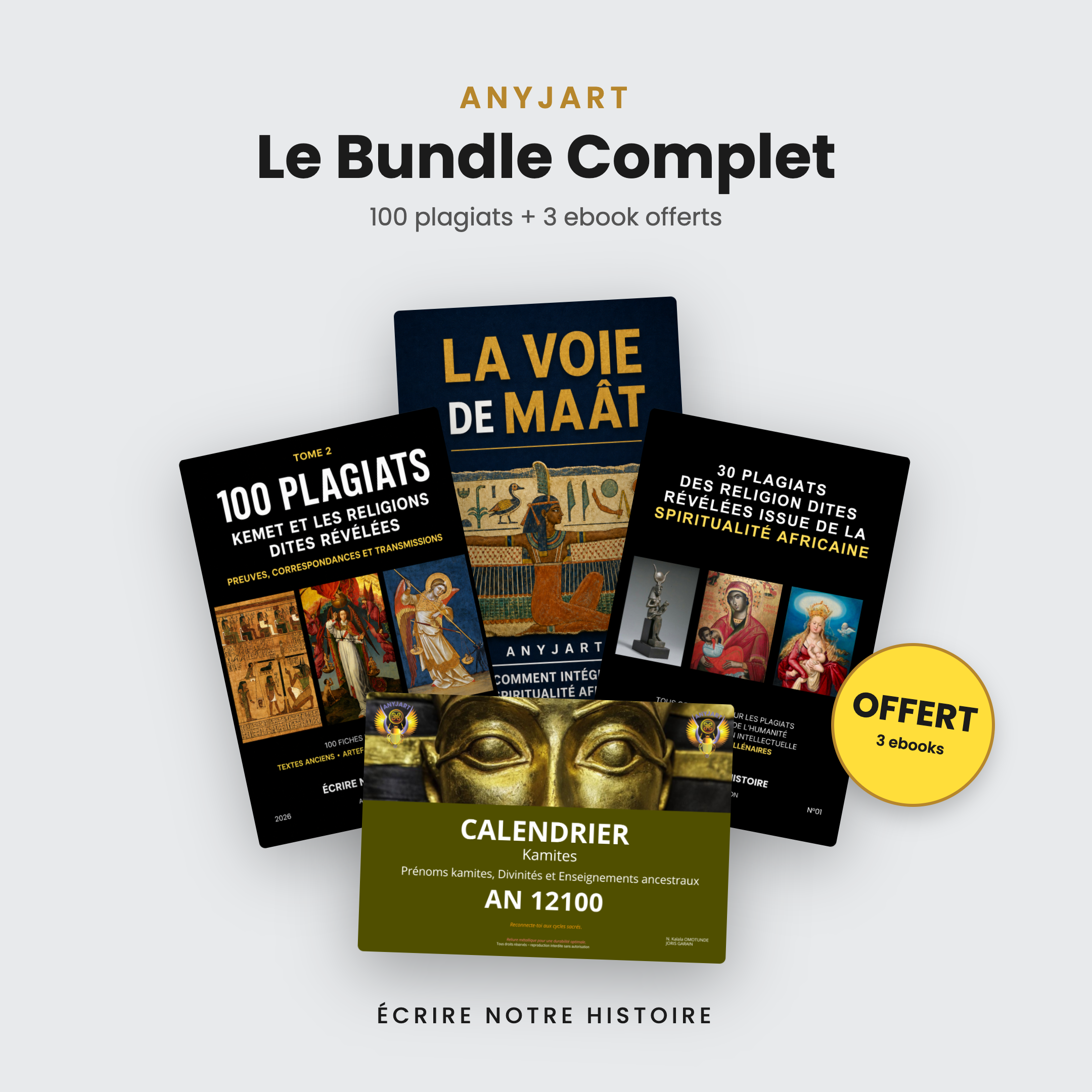 100 Plagiats — Tome 2 : Kemet et les religions dites révélées