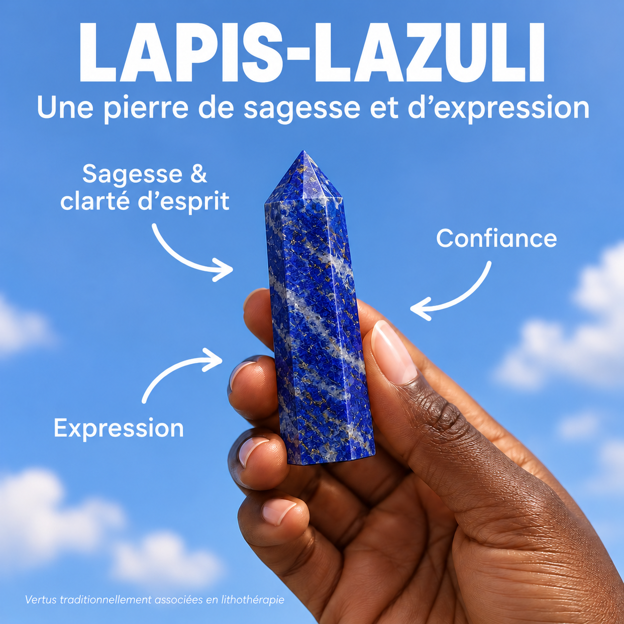 Obélisque en Lapis Lazuli