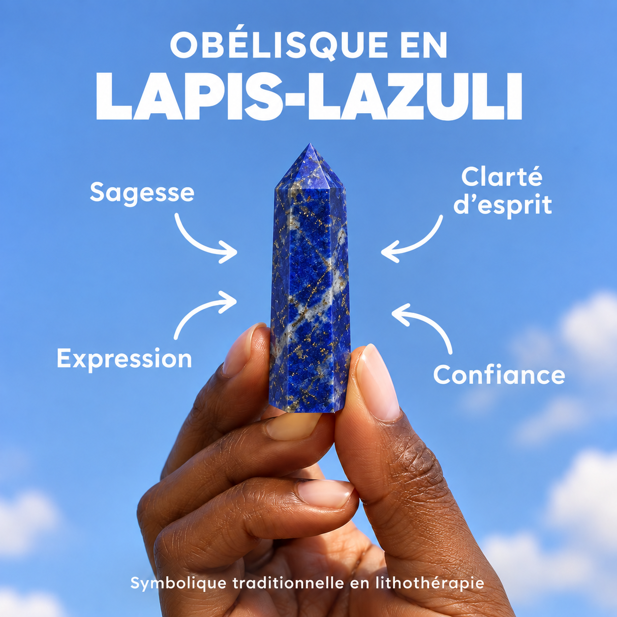 Obélisque en Lapis Lazuli