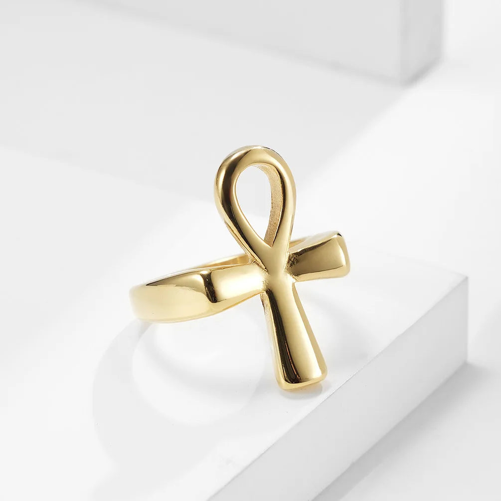 Bague croix pour homme