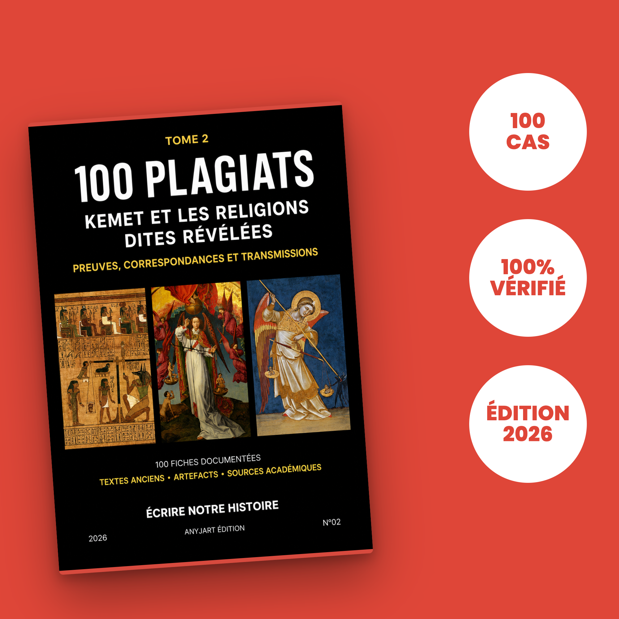 100 Plagiats — Tome 2 : Kemet et les religions dites révélées