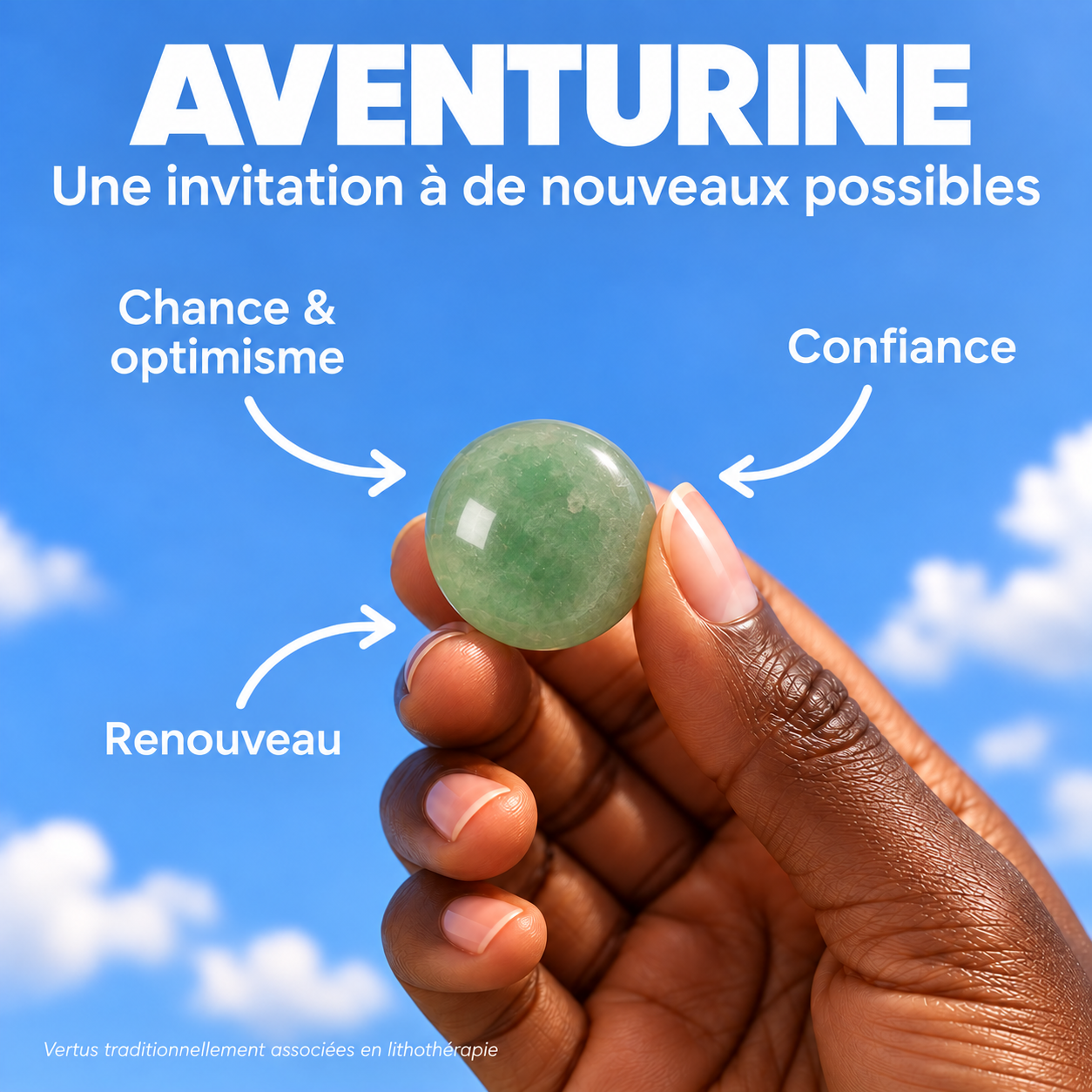 Cabochons Aventurine 12 mm