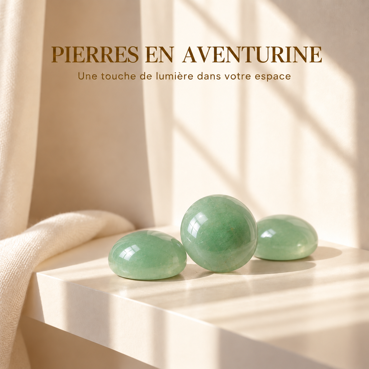 Cabochons Aventurine 12 mm