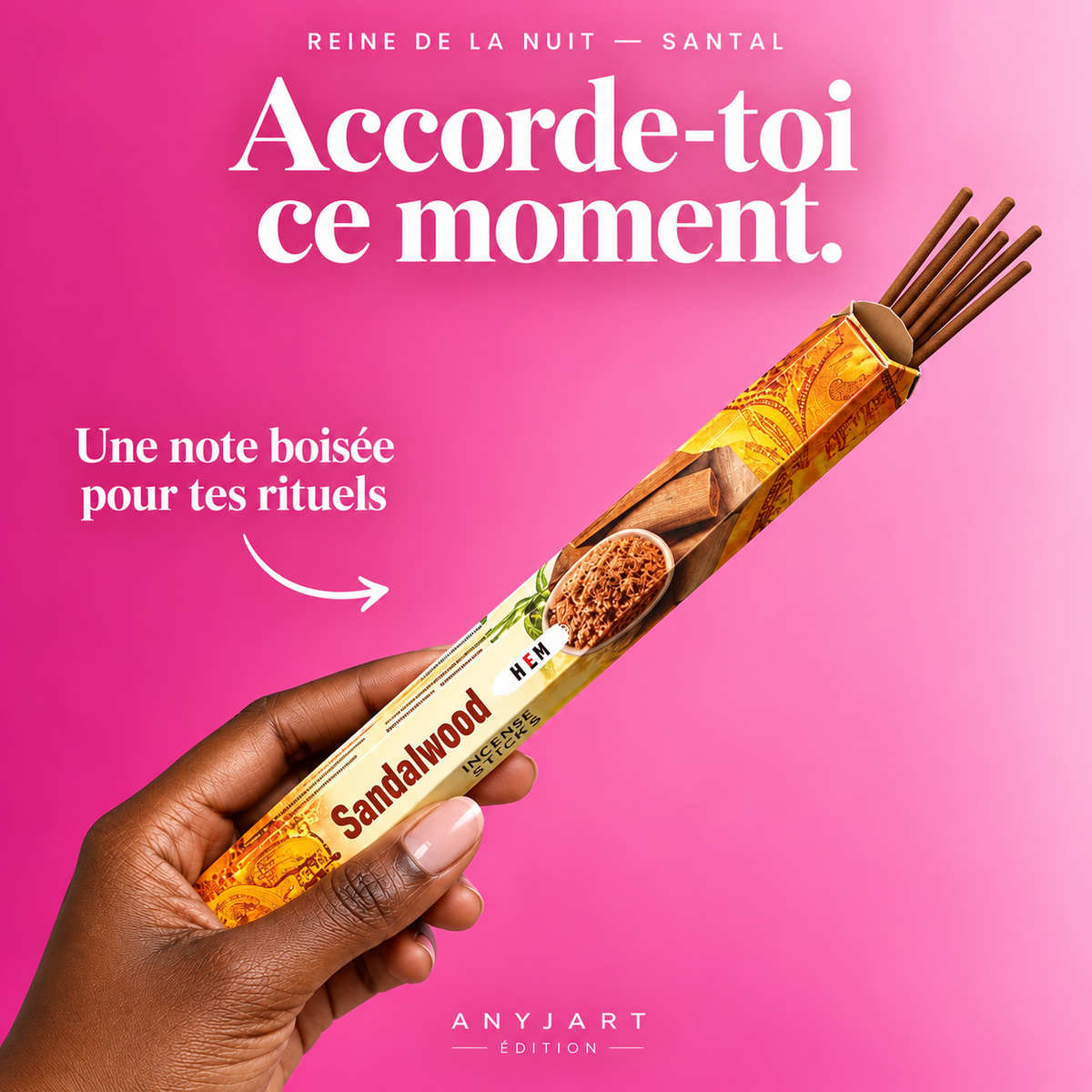 Bâtons d'encens égyptien (pack de 20)