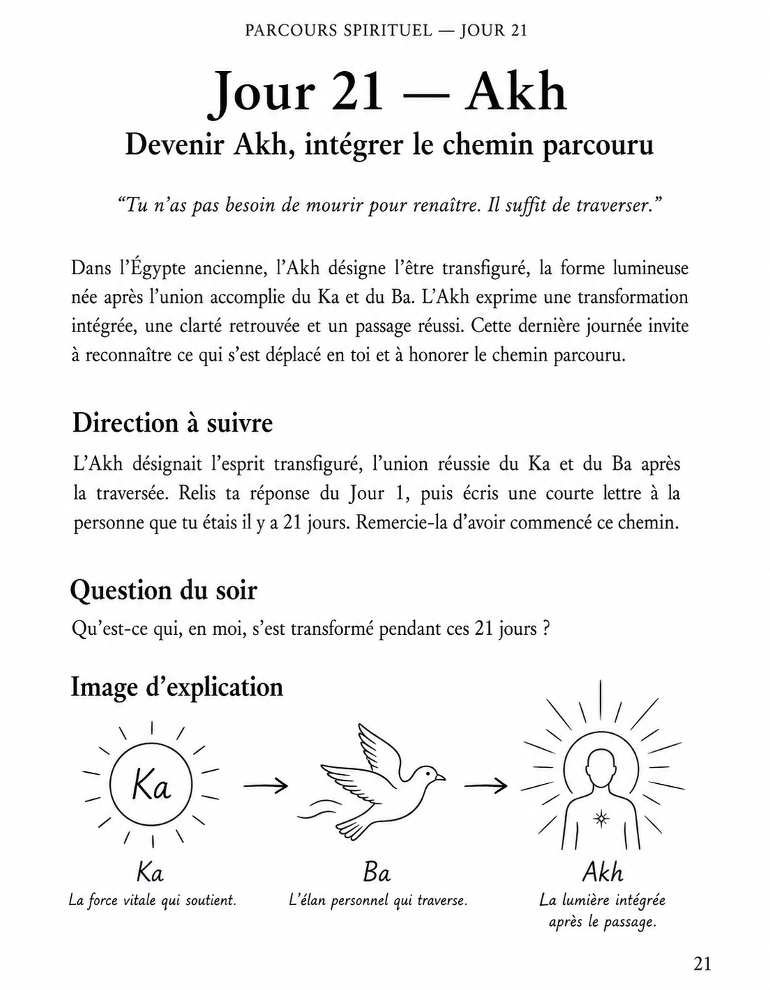 La Voix de Maât — Ton chemin spirituel africain