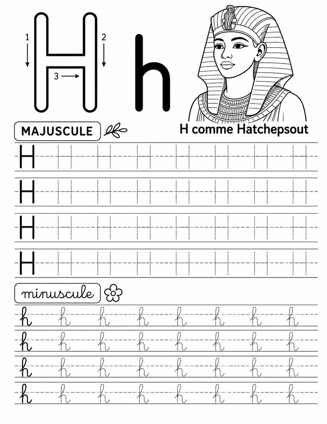Mon premier cahier d’alphabet et d’écriture : Maternelle 3-5 ans | Tracer, repérer et écrire les lettres majuscules de A à Z