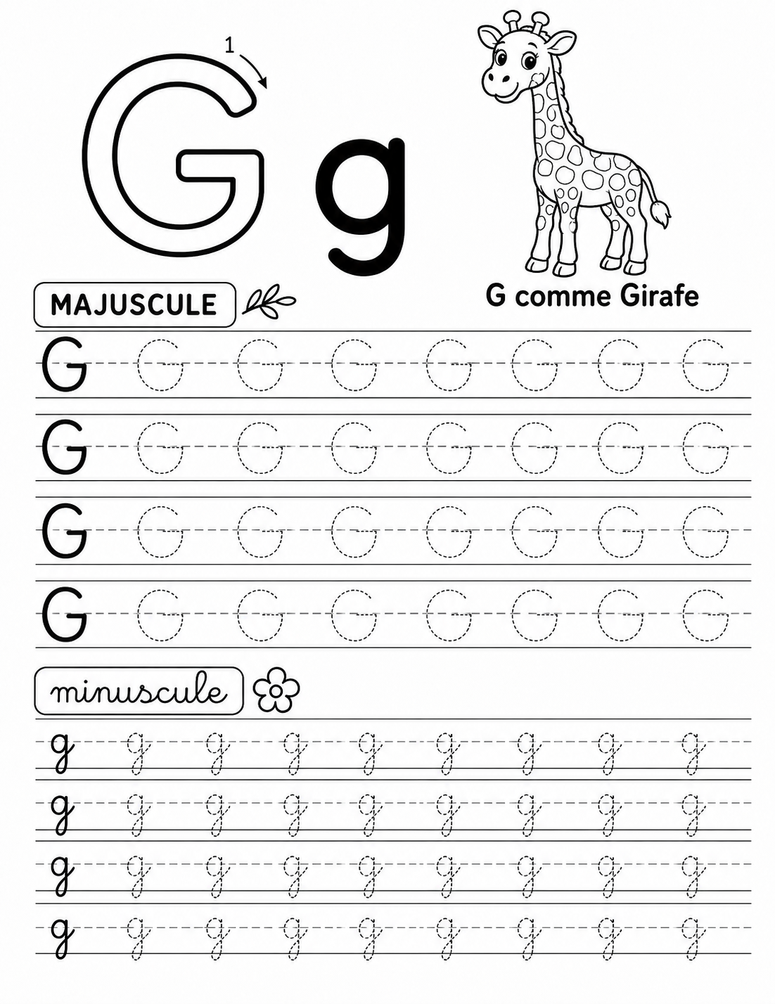 Mon premier cahier d’alphabet et d’écriture : Maternelle 3-5 ans | Tracer, repérer et écrire les lettres majuscules de A à Z