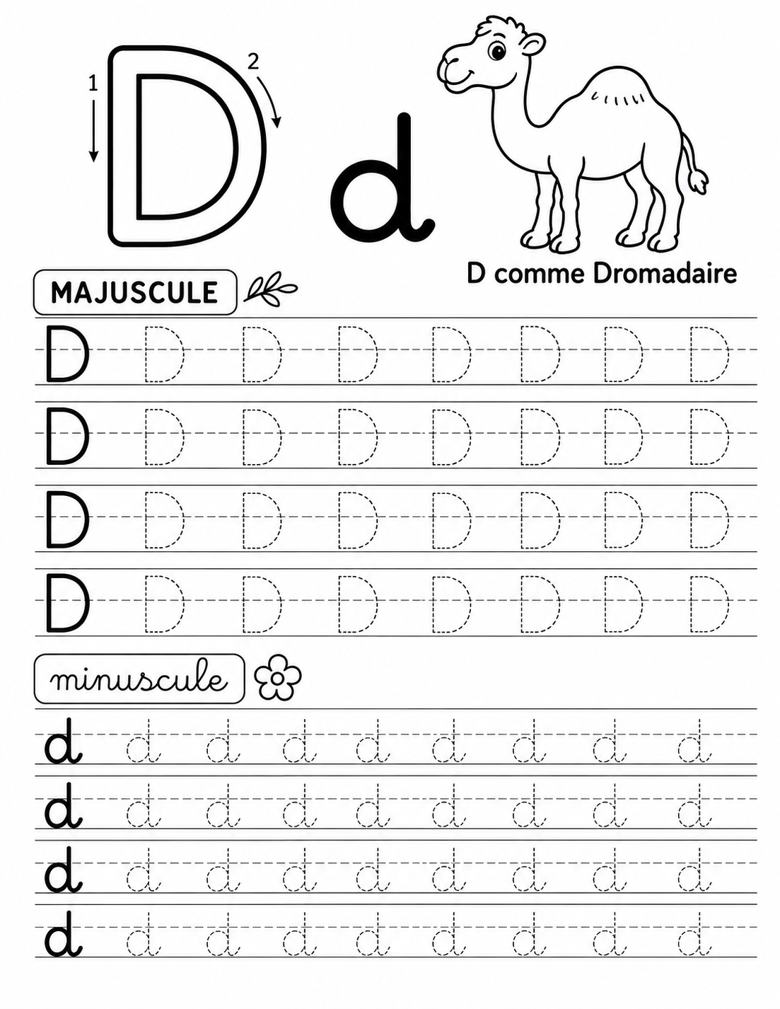 Mon premier cahier d’alphabet et d’écriture : Maternelle 3-5 ans | Tracer, repérer et écrire les lettres majuscules de A à Z