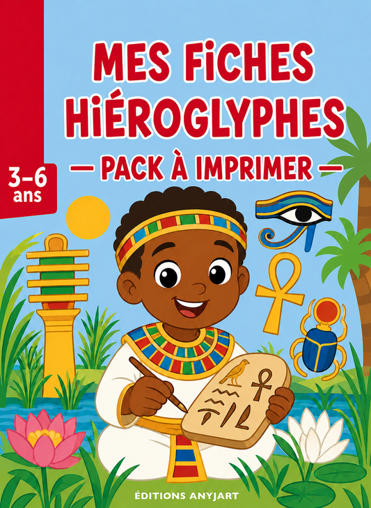 Mes fiches hiéroglyphes — pack à imprimer
