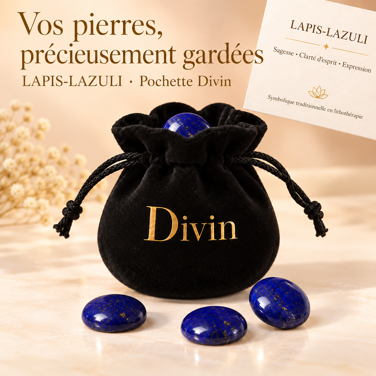 Cabochons Lapis Lazuli 12 mm