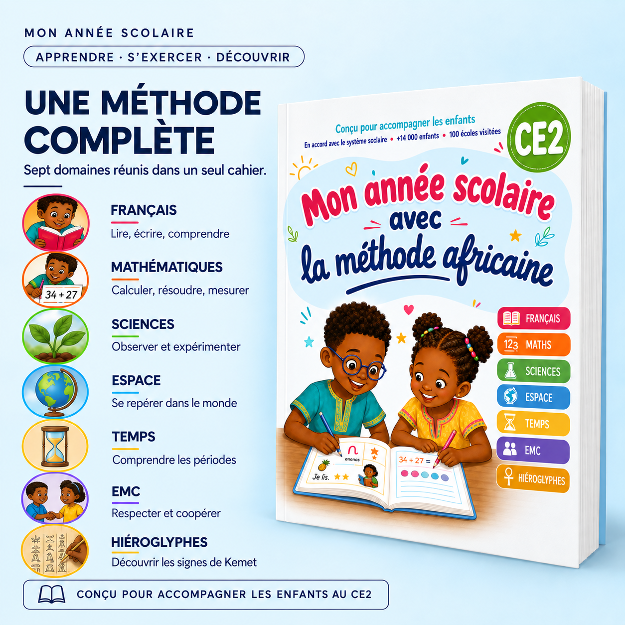 Une méthode CE2 complète en sept domaines